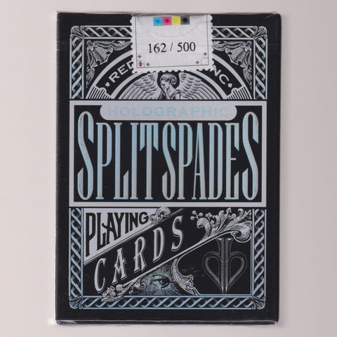 Holographic Split Spades (Onyx, #162/500) [AUCTION]