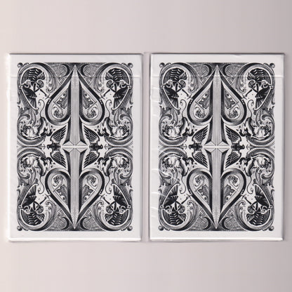 Bicycle Split Spades Studio Edition (Black, Unsigned & Signed) [AUCTION]