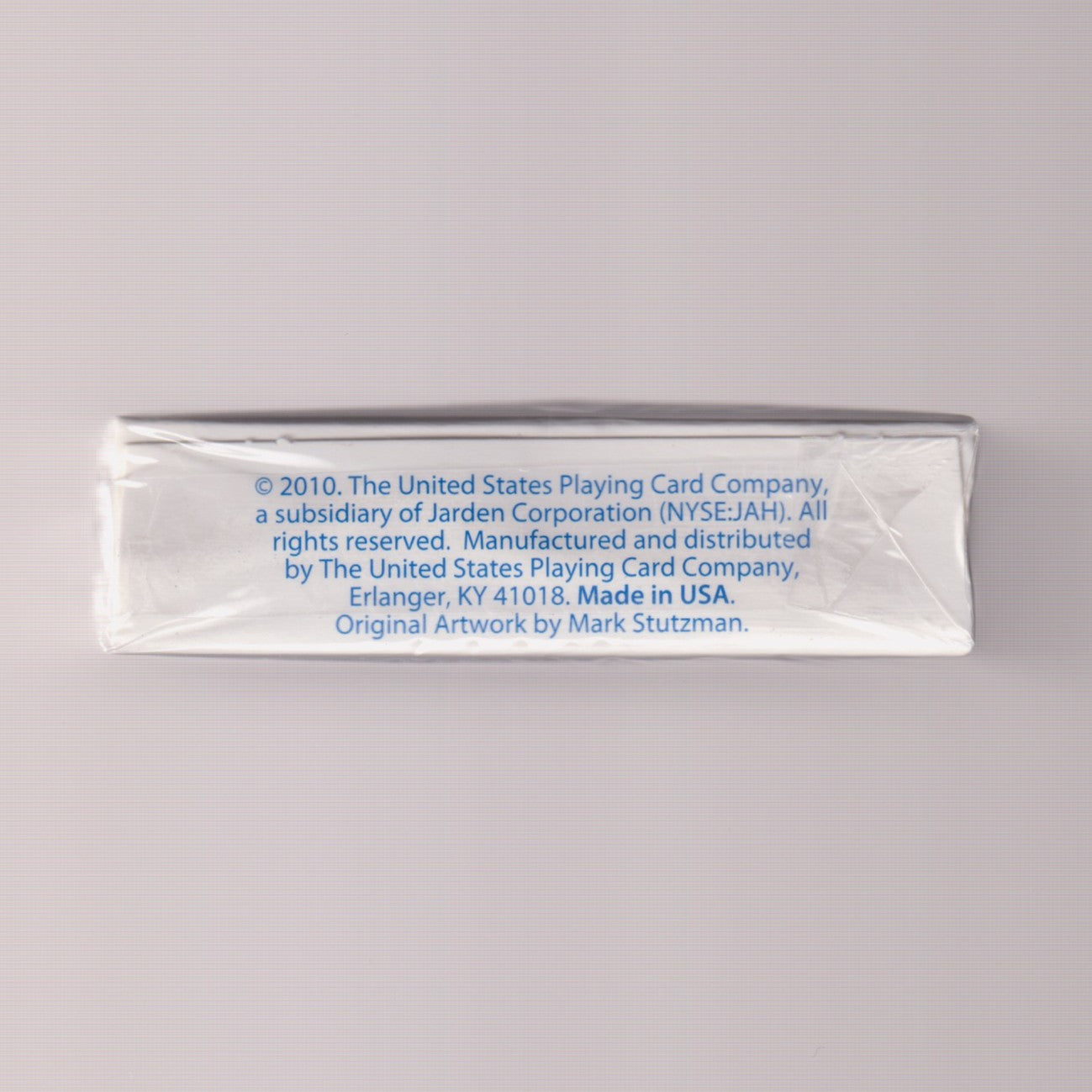 Bicycle Split Spades (Prototype/"Sample Only", Blue) [AUCTION]