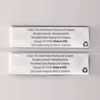 Bicycle Split Spades Studio Edition (Black, Unsigned & Signed) [AUCTION]