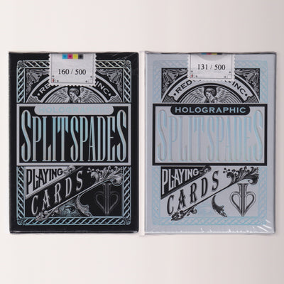 Holographic Split Spades Set [AUCTION]