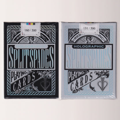 Holographic Split Spades Set [AUCTION]