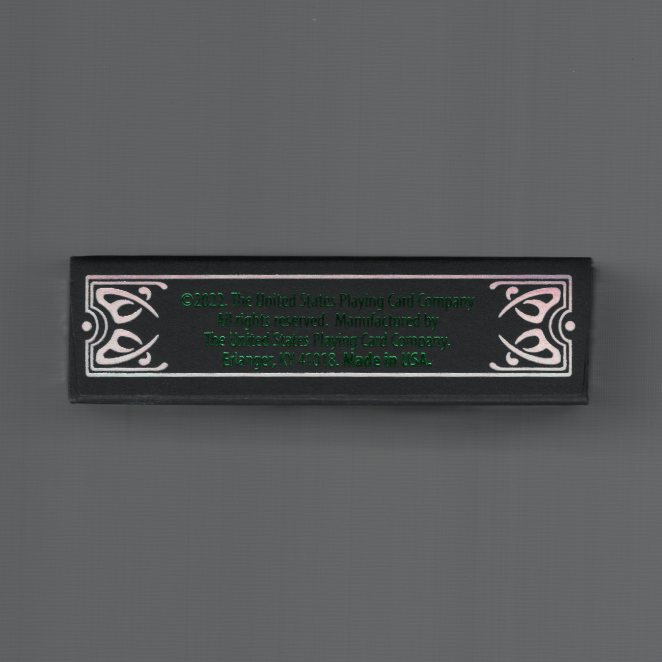 Bicycle Holographic Split Spades (Signed by David Blaine) [AUCTION]