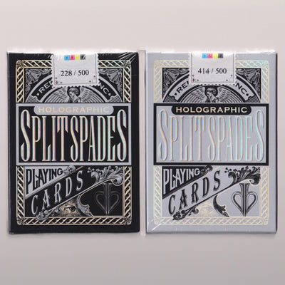 Holographic Split Spades Set [AUCTION]