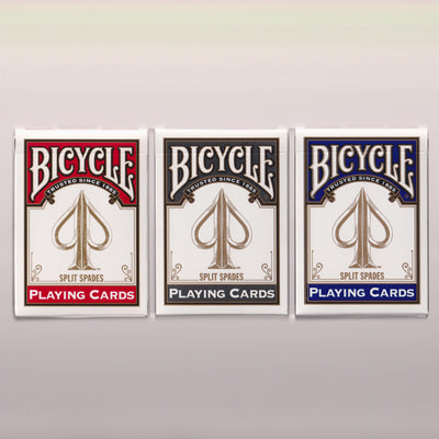Bicycle Split Spades Set & Case [AUCTION]