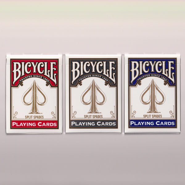 Bicycle Split Spades Set & Case [AUCTION]