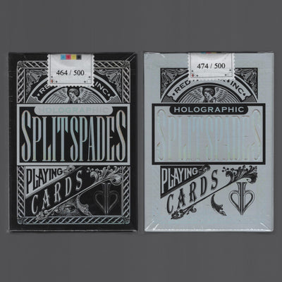 Holographic Split Spades Set [AUCTION]