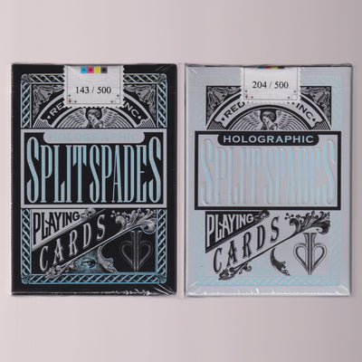 Holographic Split Spades Set [AUCTION]