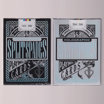 Holographic Split Spades Set [AUCTION]