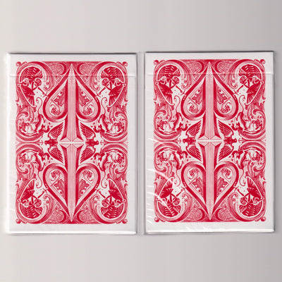 Bicycle Split Spades Studio Edition (Red, Unsigned & Signed) [AUCTION]