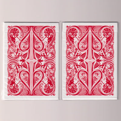 Bicycle Split Spades Studio Edition (Red, Unsigned & Signed) [AUCTION]