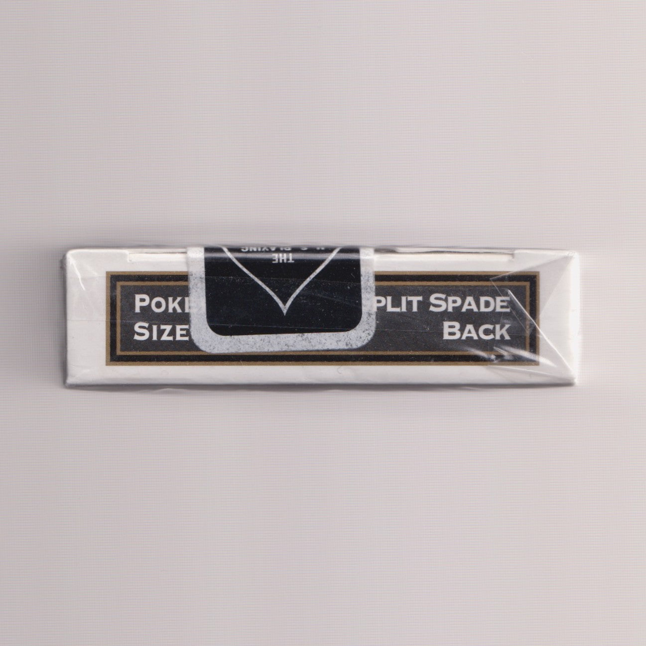 Bicycle Split Spades (Prototype/"Sample Only", Black) [AUCTION]