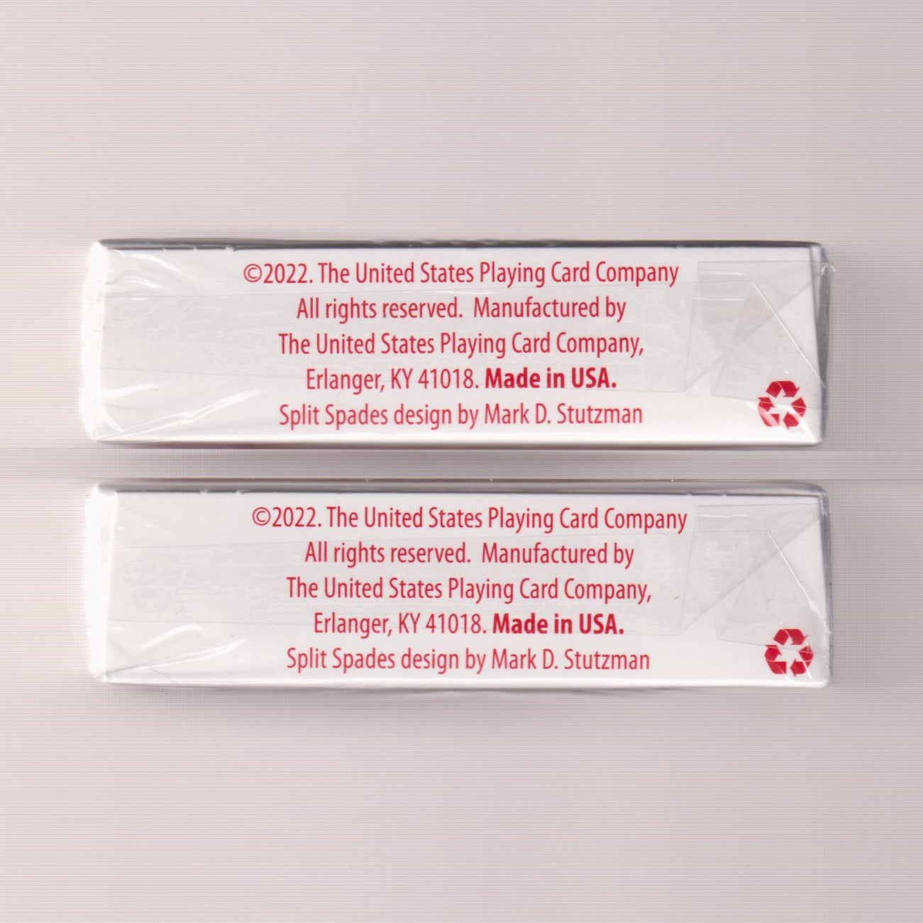 Bicycle Split Spades Studio Edition (Red, Unsigned & Signed) [AUCTION]