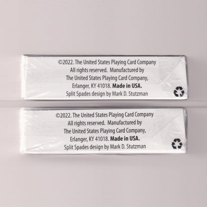 Bicycle Split Spades Studio Edition (Black, Unsigned & Signed) [AUCTION]