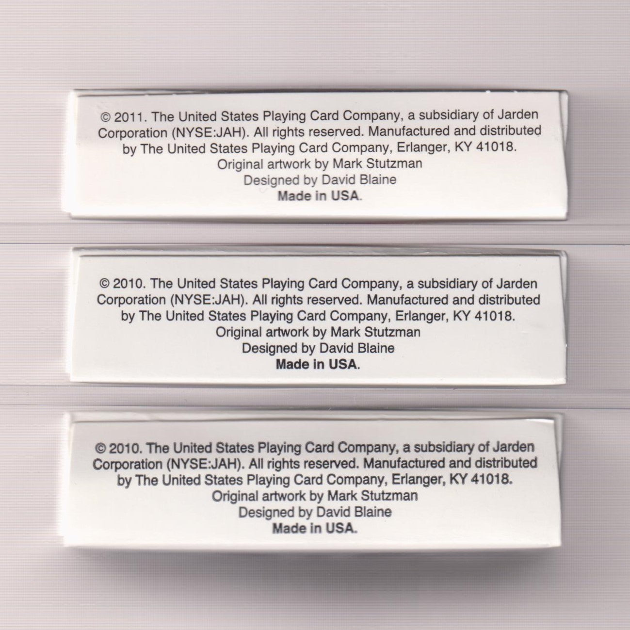 Bicycle Split Spades Set & Case [AUCTION]