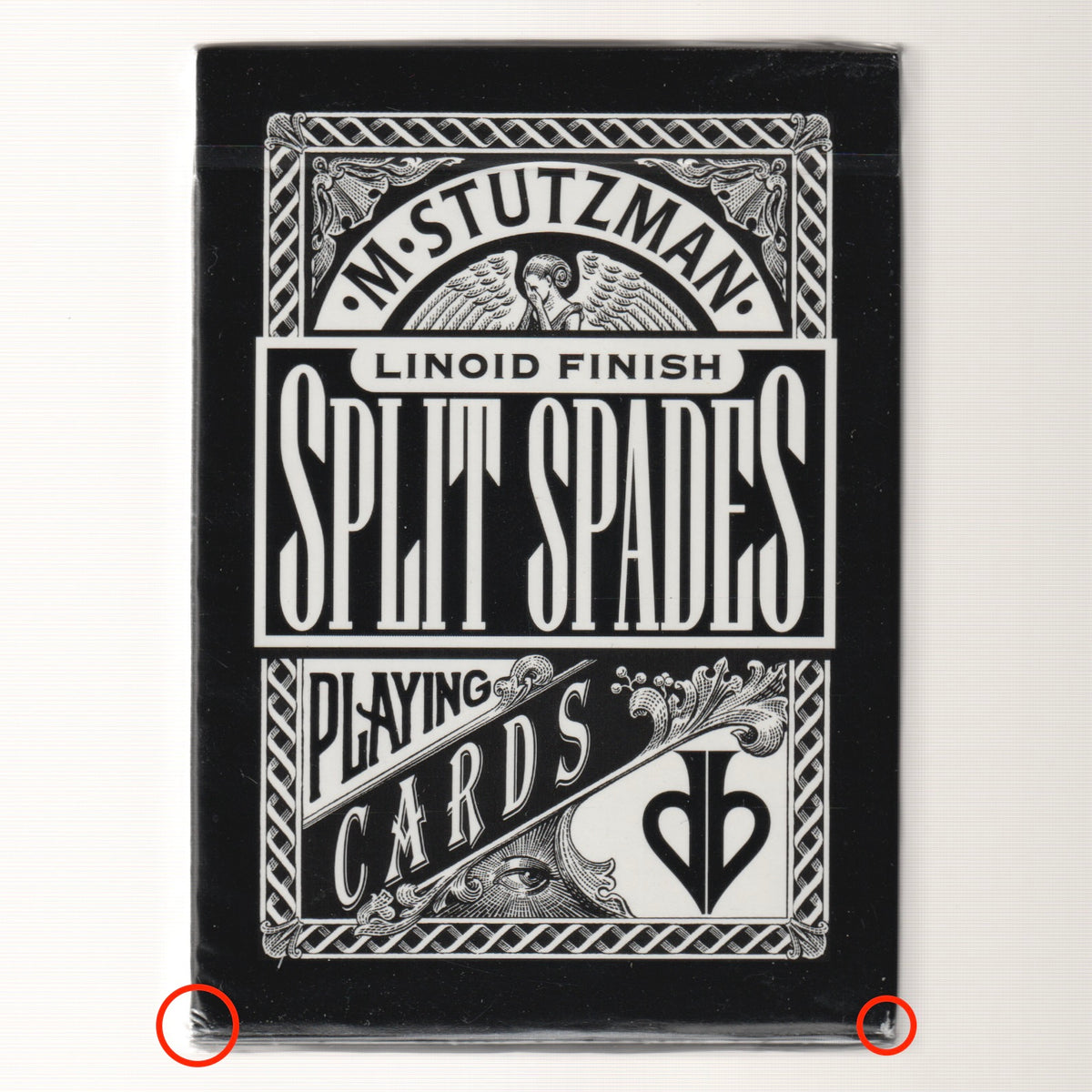 Split Spades Tally-Ho (Red) [AUCTION]