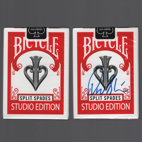 Split Spades Studio Edition (Red, Signed & Unsigned) [AUCTION]