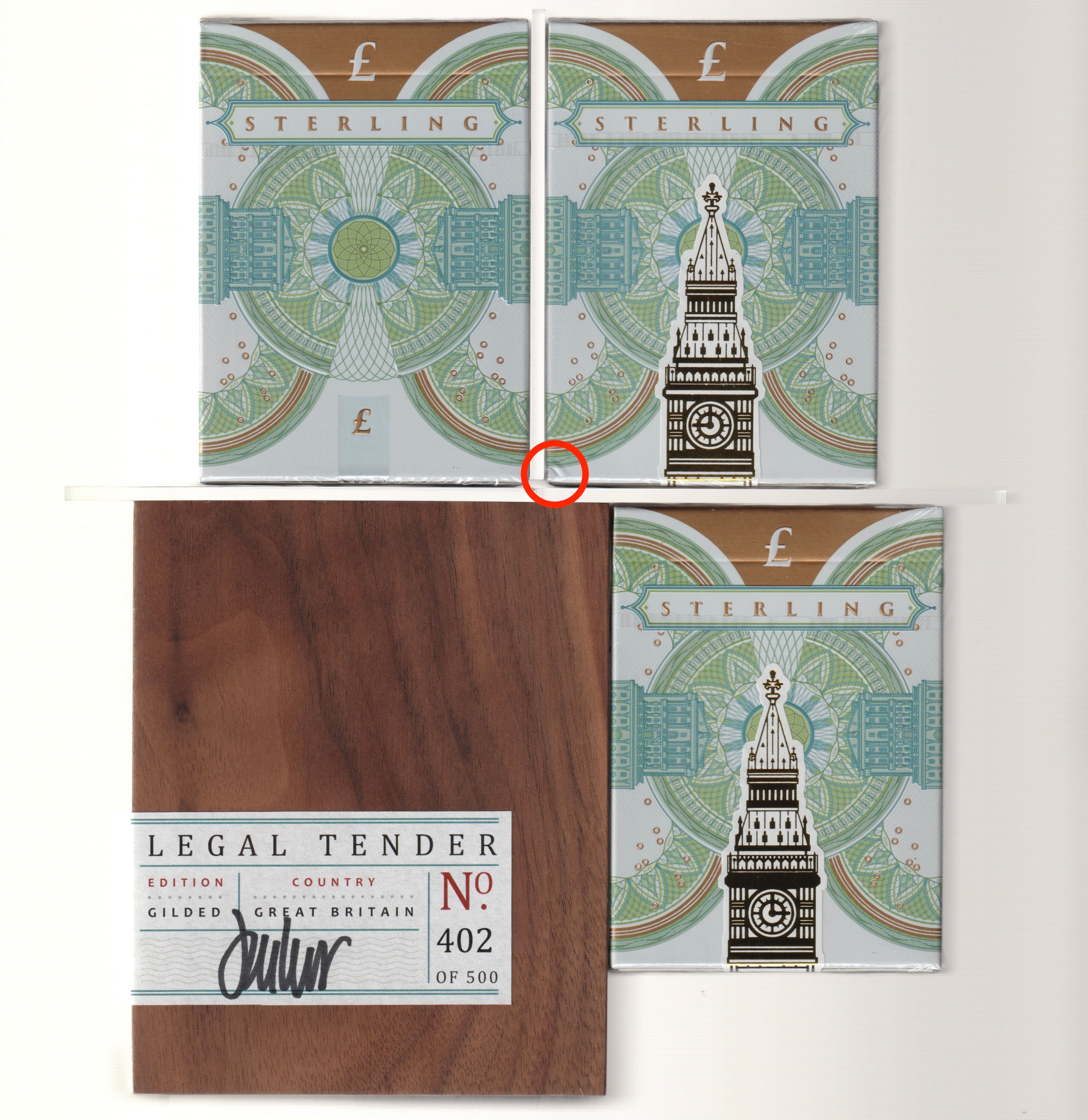 Legal Tender Sterling Set [AUCTION]
