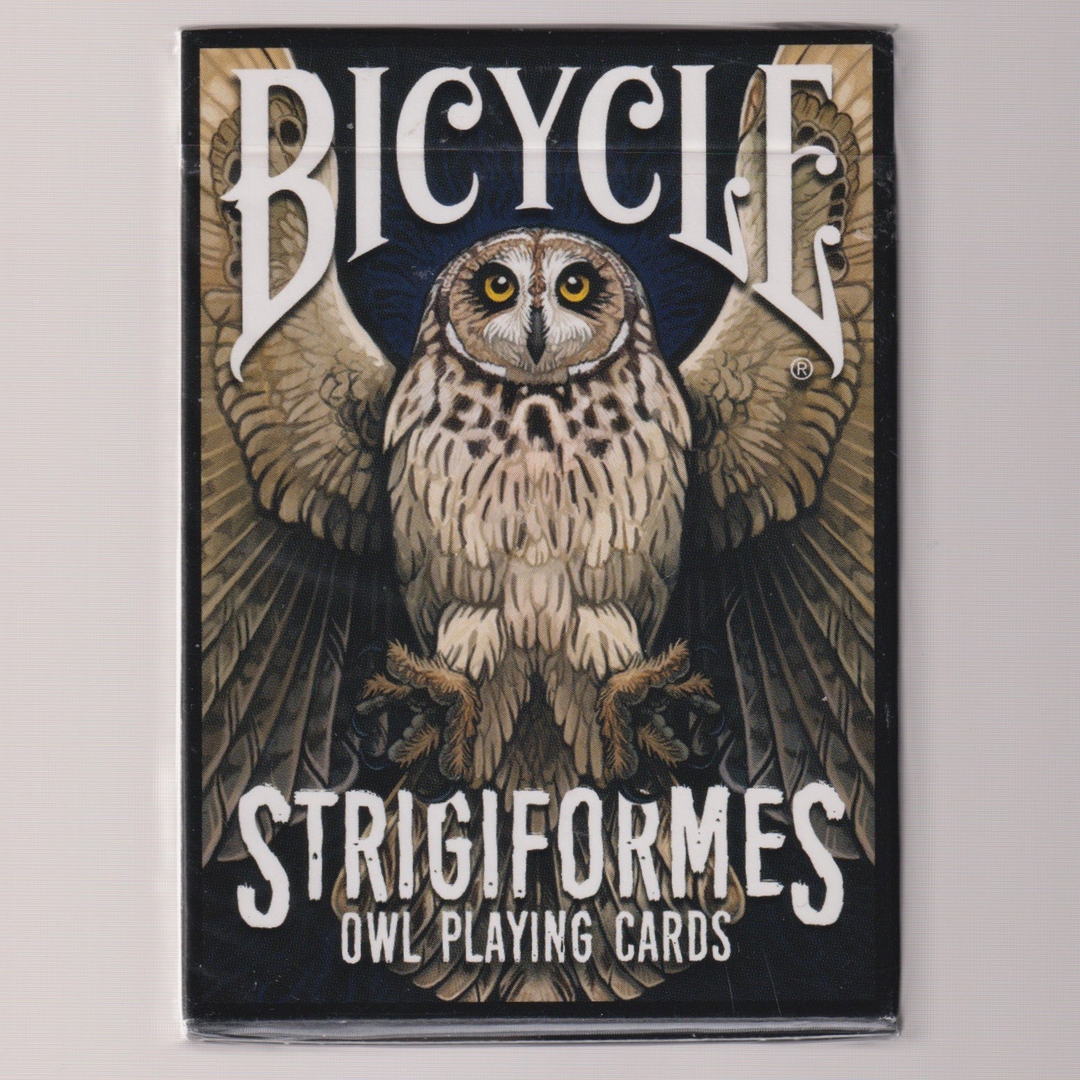 Bicycle Strigiformes (Black Seal) [AUCTION]
