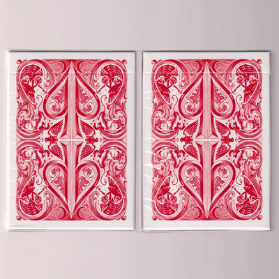 Bicycle Split Spades Studio Edition (Red, Unsigned & Signed) [AUCTION]