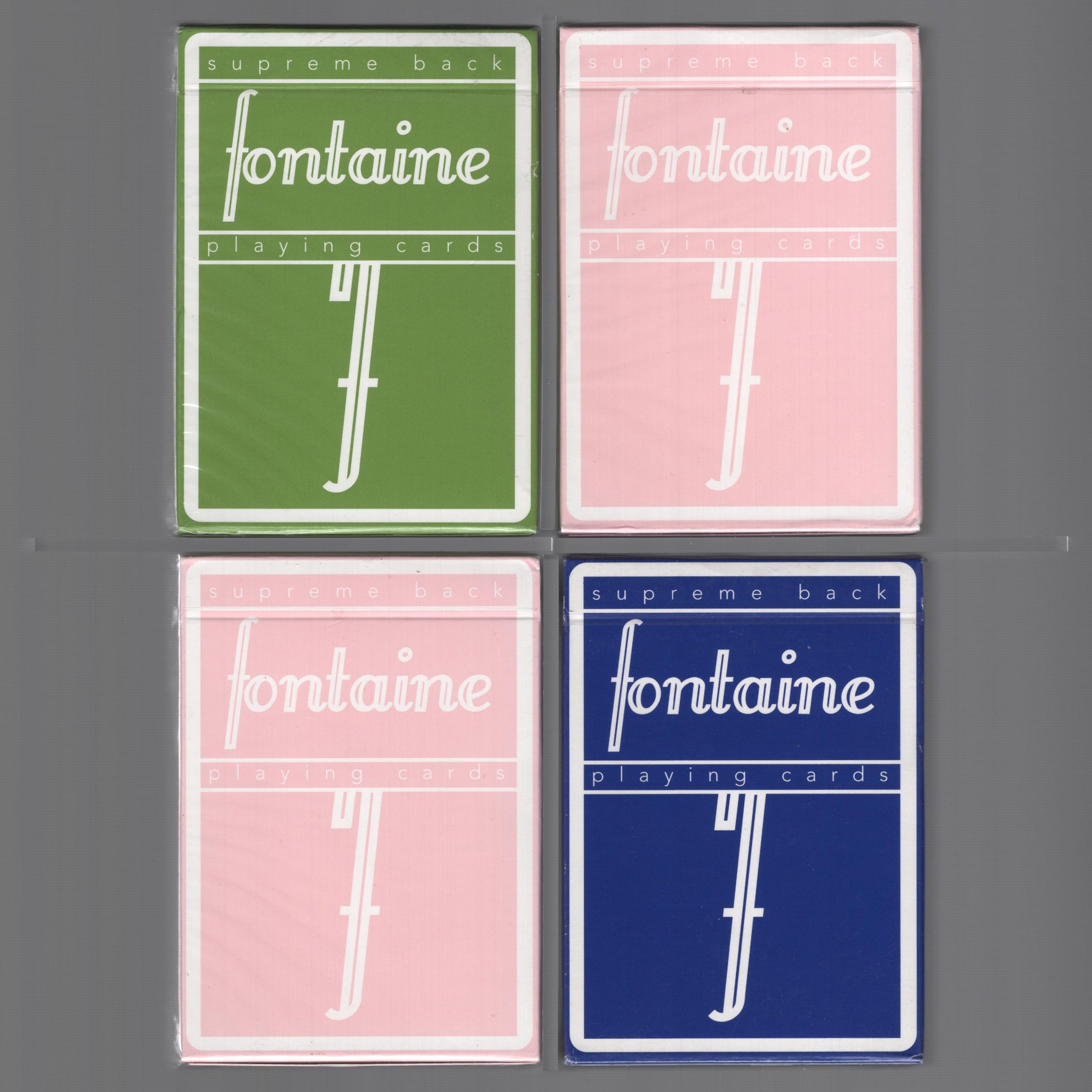 Fontaine Supreme Back Bundle [AUCTION] – SoCal Playing Cards