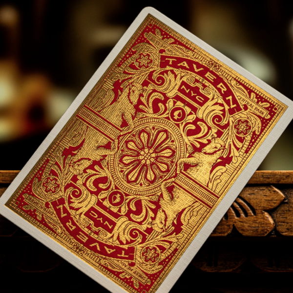 Tavern on the Green (Red Edition) Playing Cards [PRE-ORDER]