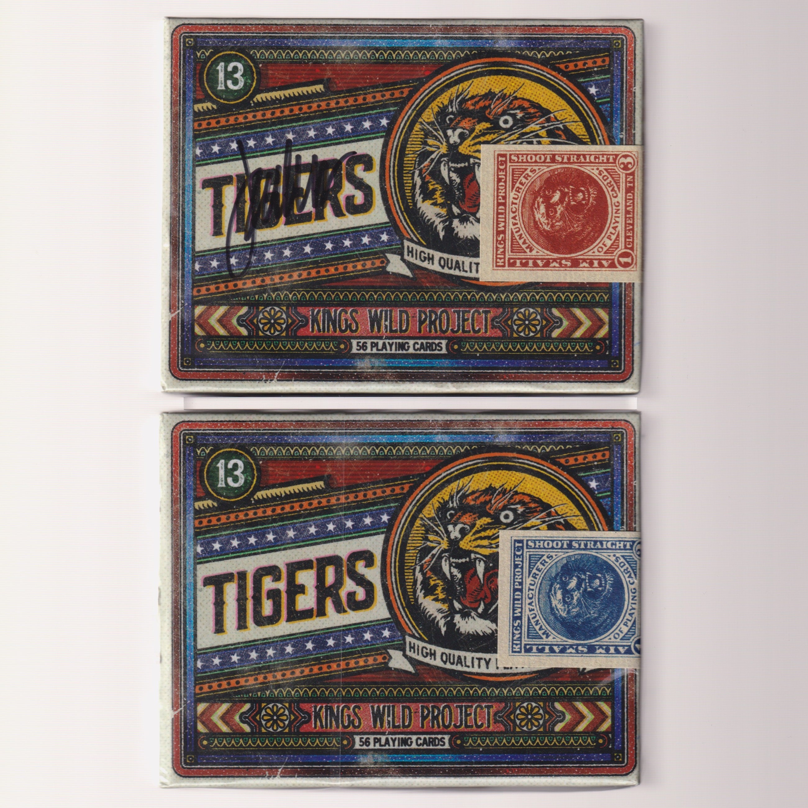 Tigers V2 Matchbox (Signed) & Gilded Edition [AUCTION]