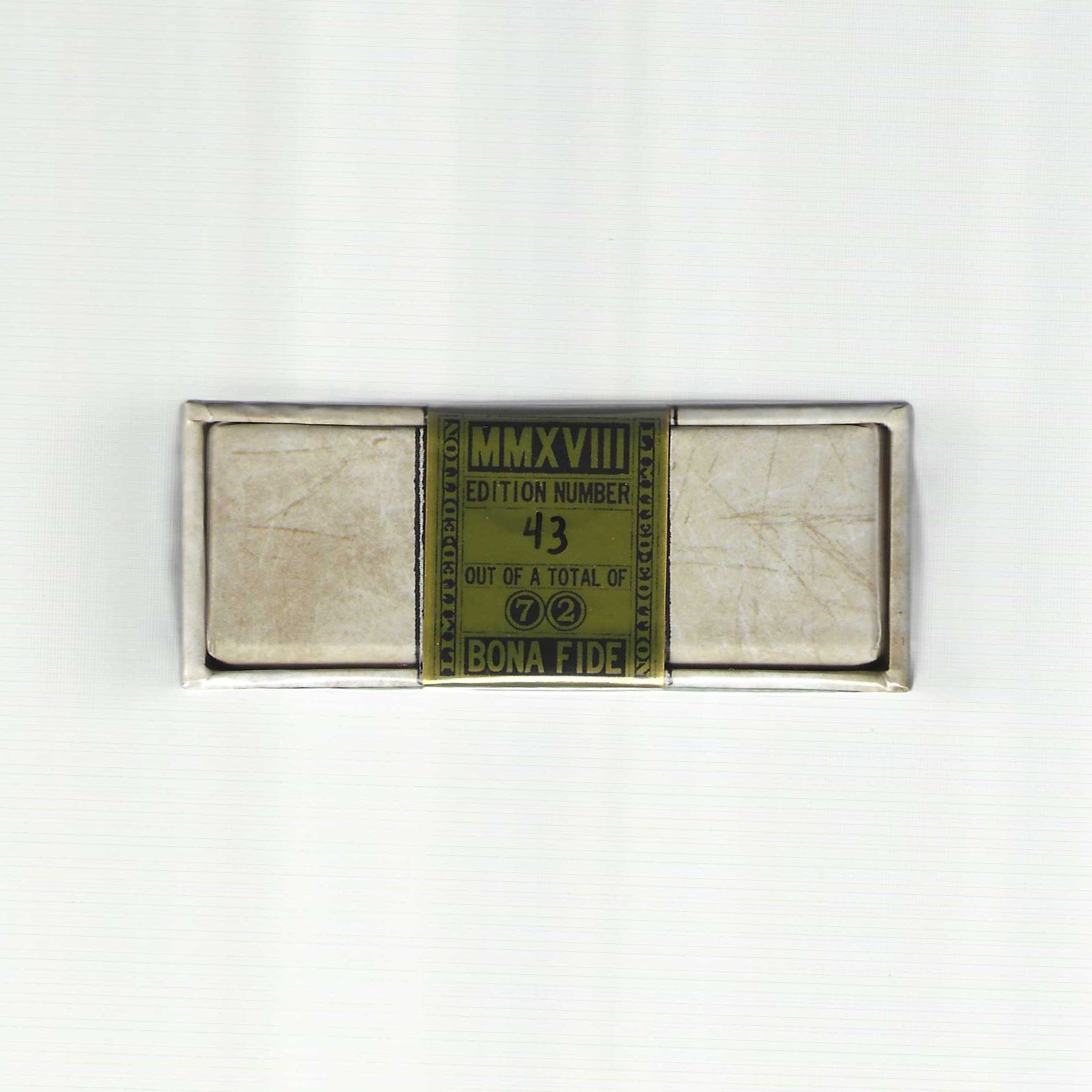 Tigers Gold Matchbox V1 (#43/72) [AUCTION]