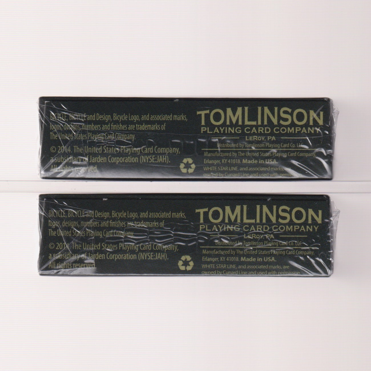 Bicycle Titanic Life & Death (Second Class) [AUCTION]