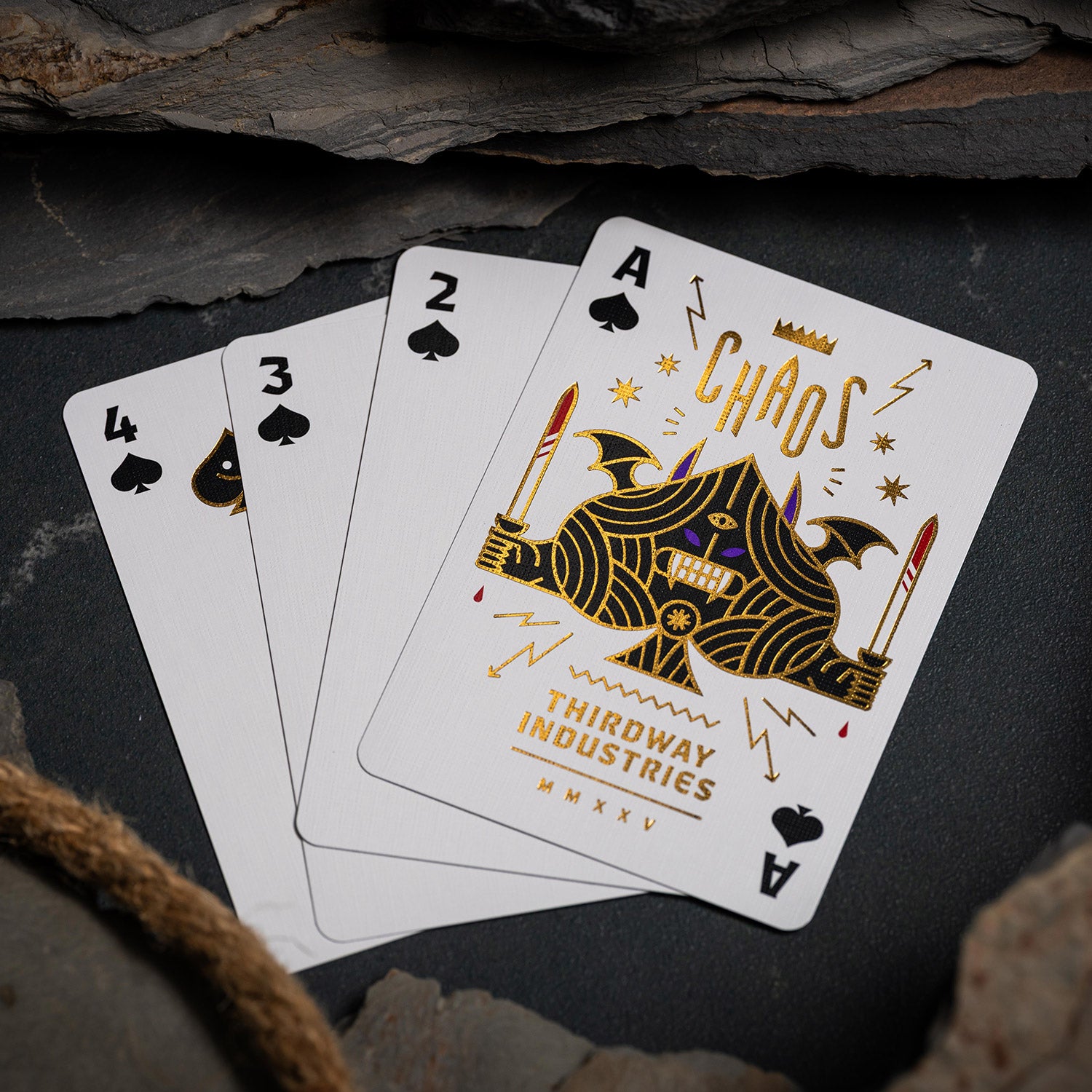 Chaos Nameless Tyranny Playing Cards