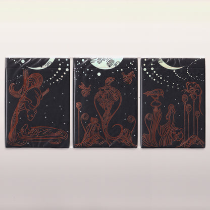 Under The Moon Inner Circle Triptych Set (#091/150) [AUCTION]