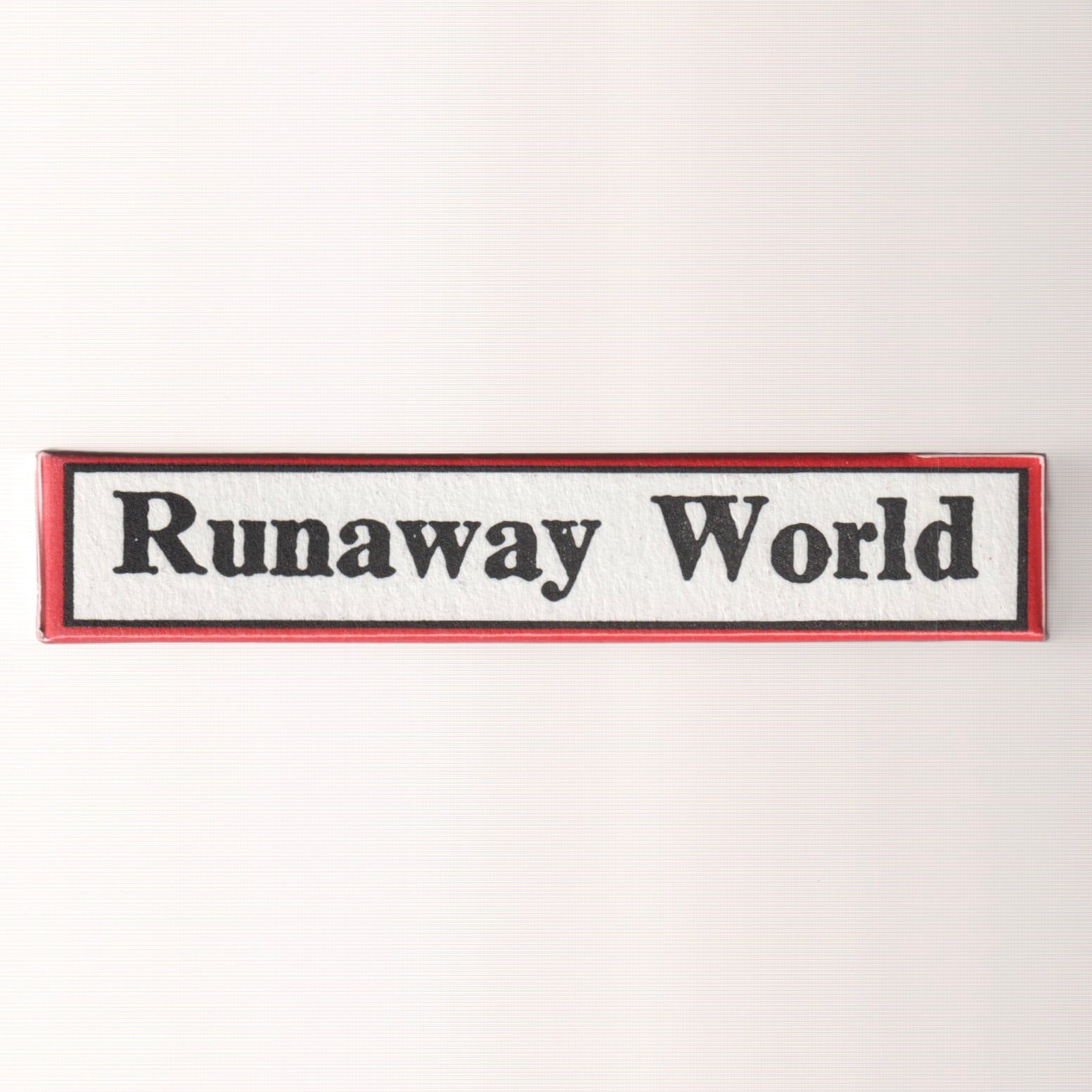 Runaway World V1 Gallery Edition (1 of 50) [AUCTION]
