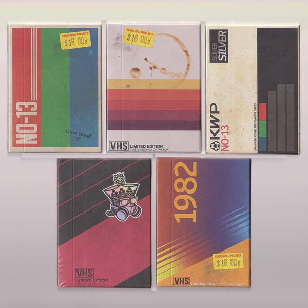 VHS 1982 5-Deck Set #0288/1000 [AUCTION]