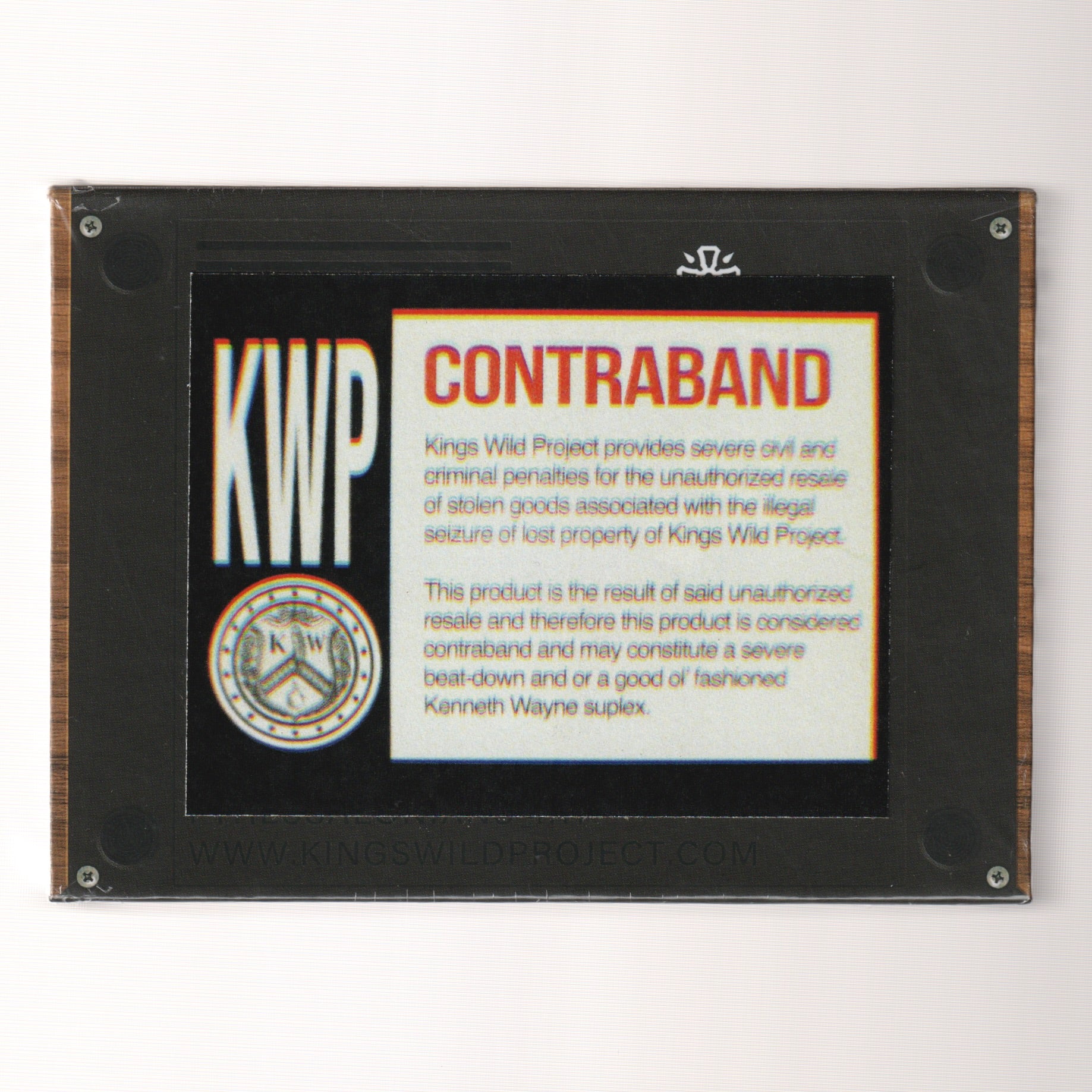 1982 VHS "State Champs" Gilded Contraband VCR Edition (#009/100) [AUCTION]
