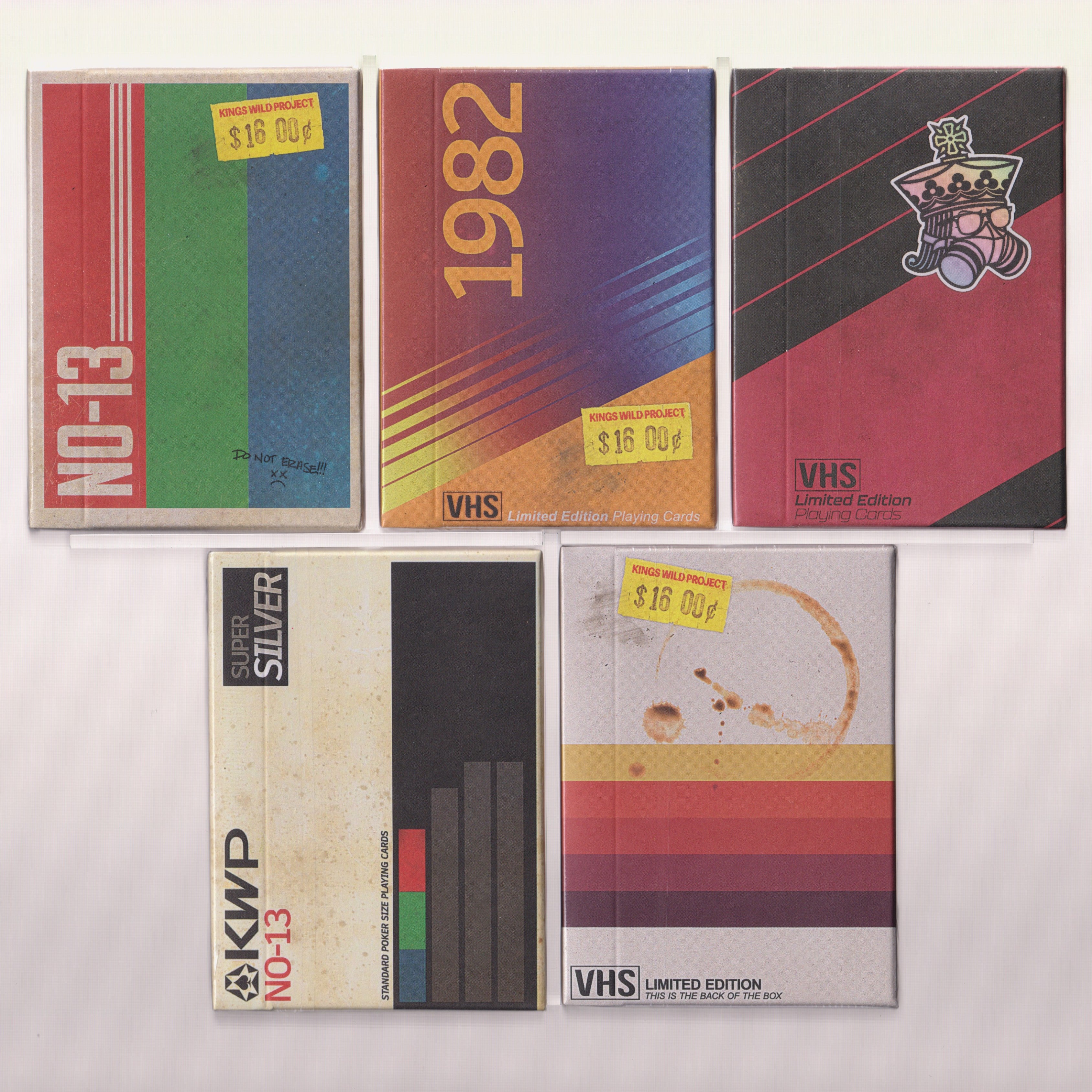 VHS 1982 Set (Mixed Numbers) [AUCTION]