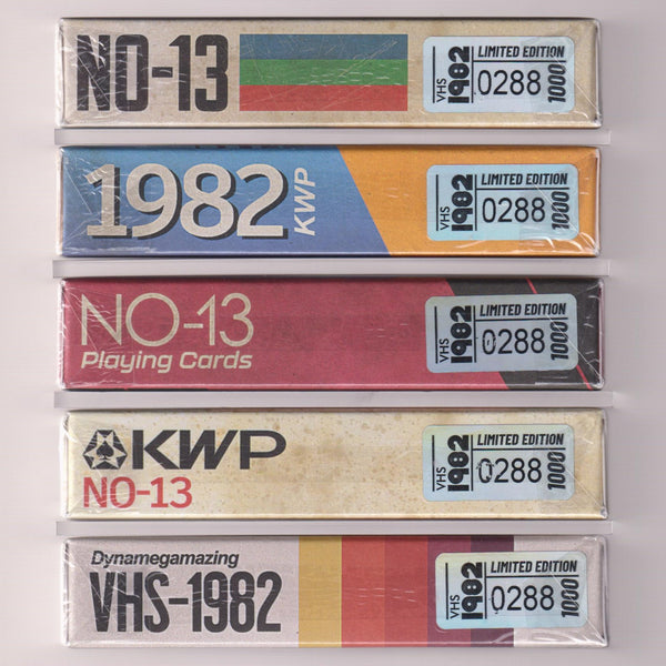 VHS 1982 5-Deck Set #0288/1000 [AUCTION]