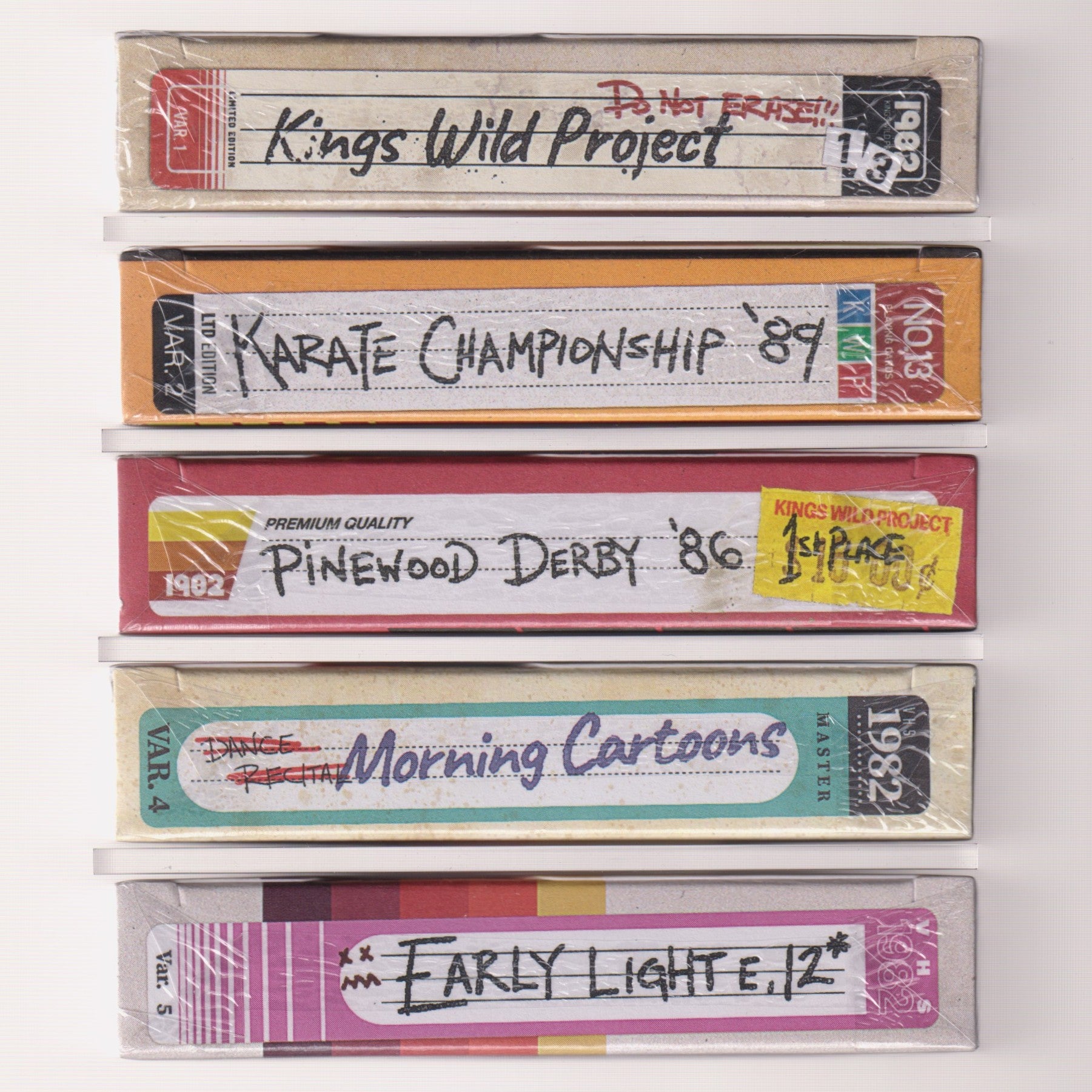 VHS 1982 Set (Mixed Numbers) [AUCTION]
