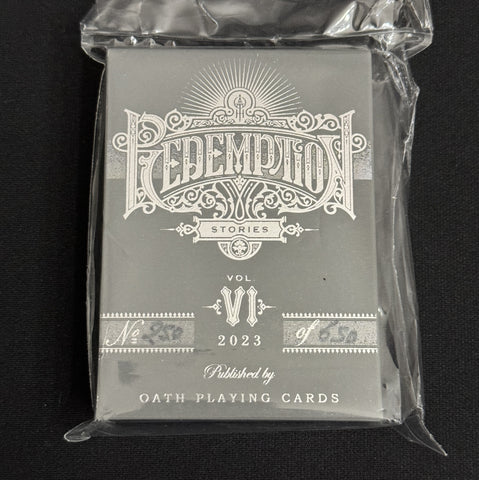 Redemption Stories Vol. VI Playing Cards (#xxx/650)