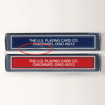 Bicycle Vintage Design New Fan Back (Red & Blue, Ohio Made) [AUCTION]