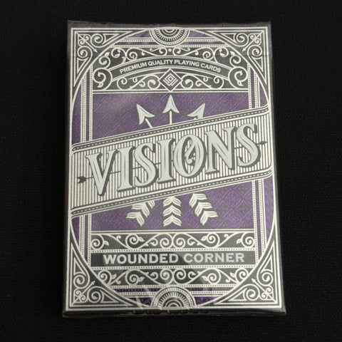 Visions Present Edition Purple Gilded Playing Cards #xxx/250
