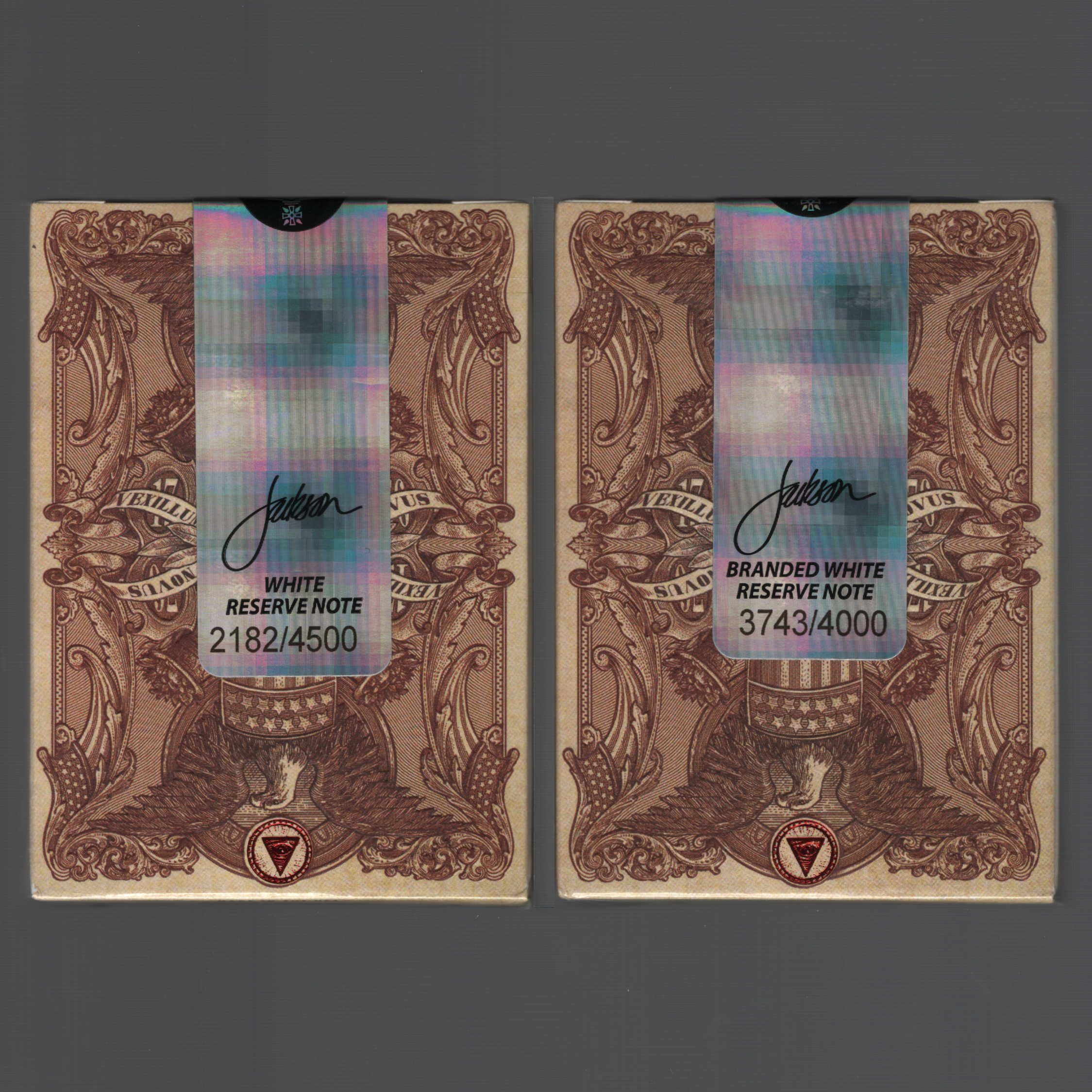White Reserve Note Set (2013) [AUCTION]