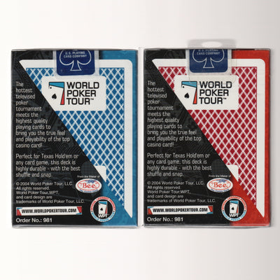 Bee World Poker Tour (V1/Blue & Red) [AUCTION]
