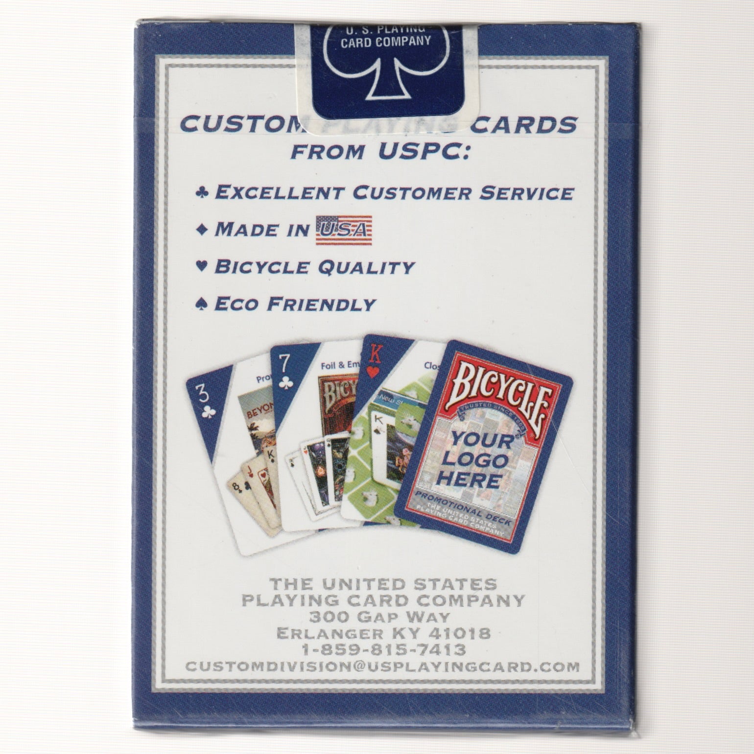 Bicycle "Your Logo Here"/Promotional Deck (2014) [AUCTION]