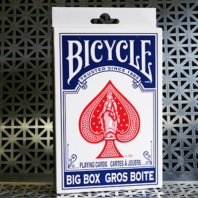 Big Bicycle Cards (Jumbo Bicycle Cards, Blue)