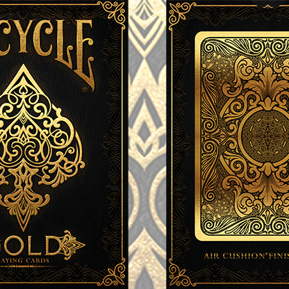 Bicycle gold deck hotsell