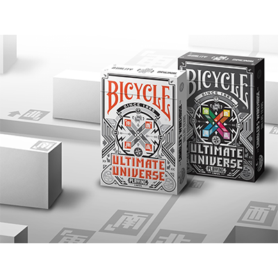 Bicycle Ultimate Universe Gray Scale Playing Cards by Gamblers Warehouse
