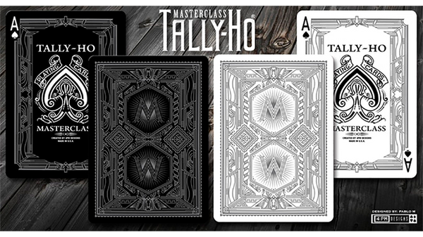 Tally-Ho Masterclass (Black) Playing Cards