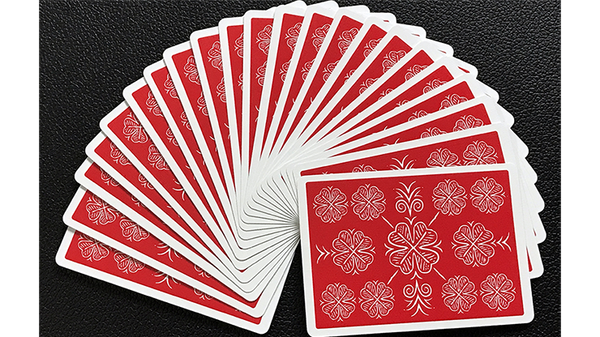 Choice Cloverback (Red) Playing Cards