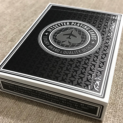Premier Edition in Jet Black (Private Reserve) by Jetsetter Playing Cards