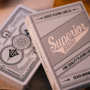 Superior Silver Arrow Playing Cards by Expert Playing Card Co